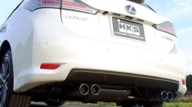 2011-2013 Lexus CT200h HKS LegaMax Premium Exhaust System - 32018-AT038