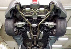 2009-2013 Nissan 370z HKS Super Sound Master Exhaust System - 32023-AN005