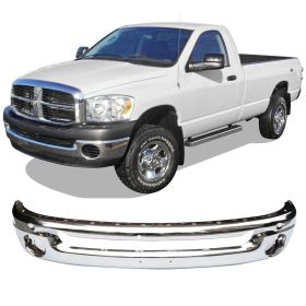 2002-2009 Dodge Ram 1500 Front Bumper Face Bar SS Chrome - 5-BLF-DR02-CH
