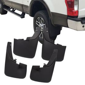 2011-2016 Ford F-350 Super Duty With Fender Flares Mud Flaps Guards 4PCS - 5-BLM-FFSD11FF