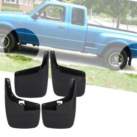 1999-2010 Ford F-250 Super Duty Without Fender Flares Mud Flaps Guards 4PCS - 5-BLM-FFSD99