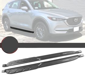 2017-2019 Mazda CX-5 Running Board Side Step Nerf Bar 2PC ABS Iron - 5-RB-MAZCX517