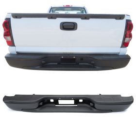 1999-2006 Chevrolet Silverado 1500 SS Rear Step Bumper SS Black - 5-SBR-CSV99-BK