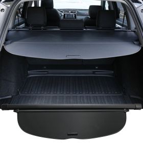 2017-2018 Honda CRV Tonneau Cargo Shade Cover Black Polyurethane Leather - 5-TC-HCRV17-BK