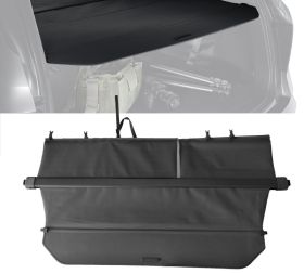 2016-2019 Honda Pilot Factory Style PVC Cloth Retractable Cargo Cover Black - 5-TC-HP16-BK