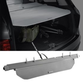 2016-2019 Honda Pilot Factory Style PVC Cloth Retractable Cargo Cover Gray - 5-TC-HP16-GR