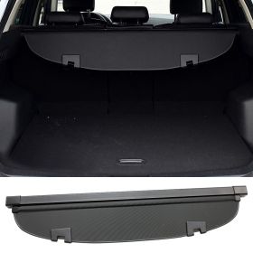 2017-2018 Mazda CX-5 Tonneau Cargo Shade Cover Black Polyurethane Leather - 5-TC-MCX517-BK