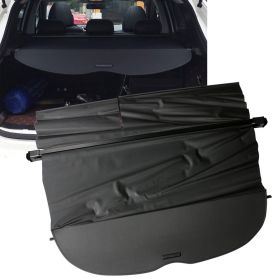2015-2018 Nissan Murano Tonneau Cargo Shade Cover Black Polyurethane Leather - 5-TC-NMUR15-BK