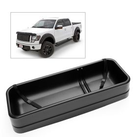 2009-2014 Ford F-150 SuperCrew Cab SuperCrew Cab Under Seat Storage Box Unpainted Polypropylene - 5-USB-FF150094D