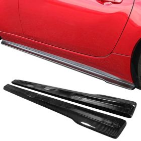 2016-2018 Mazda MX-5 Miata CS Style Side Skirts 2PC-Carbon Fiber - 7-MZ-ND2
