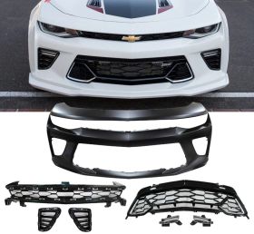 2016-2018 Chevrolet Camaro SS 50th Front Bumper Cover Conversion With DRL Polypropylene - 8-FB-CC16SS50-PP