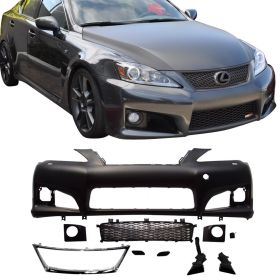 2010-2012 Lexus IS250 IS-F Style Front Bumper Conversion No PDC Bodykit - 8-FB-ISF-1012-WN