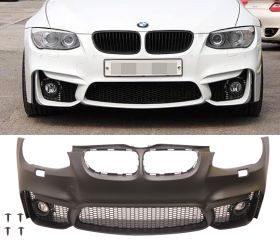 2011-2013 BMW E92 M4-Style Front Bumper Cover Polypropylene + Fog Lights