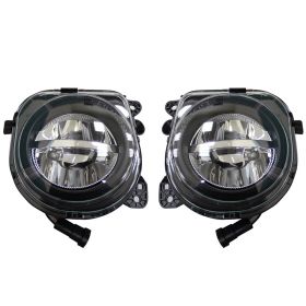 2014-2016 BMW 5-Series M5/M-Sport F10 LCI M5 MTech Msport M-Performance Front Bumper LED Fog Light Lamp - 8-FG-F101415-LED