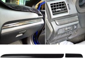2015-2017 Subaru WRX STI OE Style Style Carbon Fiber Front Glove Box Trim Cover - 9-C-0043