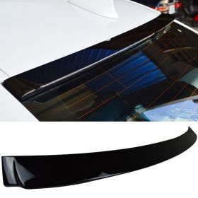 2012-2018 BMW 3-Series F30 AC Roof Spoiler Wing Painted #668 Jet Black ABS - 9-R-0052