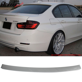 2012-2018 BMW 3-Series F30 AC Roof Spoiler Painted #A83 Glacier Silver II Metallic - 9-R-0366