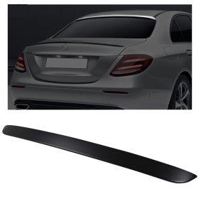 2017-2018 Mercedes E-Class W213 Sedan OE Roof Spoiler Painted #040 Black - 9-R-0485