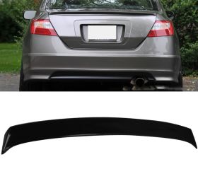 2006-2011 Honda Civic Sedan Performance Trunk Spoiler Painted #B92P Nighthawk Black Pearl - 9-T-0038