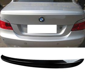2004-2010 BMW 5-Series E60 Sedan M5 Trunk Spoiler Wing Painted #668 Jet Black - 9-T-0052
