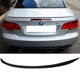 2007-2013 BMW 3-Series E93 Convertible M3 Style Trunk Spoiler Painted #668 Jet Black - 9-T-0102