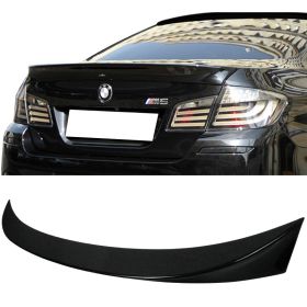 2011-2016 BMW 5-Series F10 Sedan AC Trunk Spoiler Wing Painted #668 Jet Black - 9-T-0112