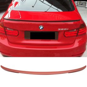 2012-2018 BMW 3-Series F30 Sedan Performance Trunk Spoiler Painted Melbourne Red Pearl #A75 - 9-T-0457