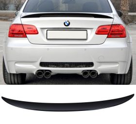 2007-2013 BMW 3-Series E92 Coupe Performance Painted #A35 Monaco Blue Metallic Trunk Spoiler - 9-T-0477