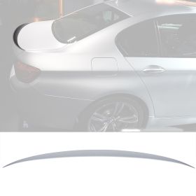 2011-2016 BMW 5-Series F10 Sedan M5 Trunk Spoiler Painted A83 Glacier Silver II Metallic - 9-T-0543