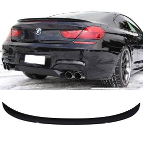 2012-2017 BMW 6-Series F13 Coupe M6 Style Trunk Spoiler Painted #668 Jet Black - 9-T-0627