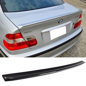 1999-2005 BMW 3-Series E46 Sedan Ikon Style Carbon Fiber Trunk Spoiler Wing - 9-T-1089