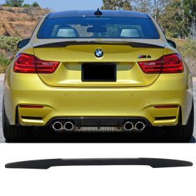 2015-2016 BMW 4-Series M4 Permance Style Unpainted Rear Trunk Spoiler Wing ABS - 9-T-1144
