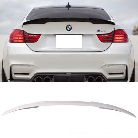 2014-2017 BMW 4-Series F32 M4 Trunk Spoiler Painted #300 Alpine White III - 9-T-1296-300