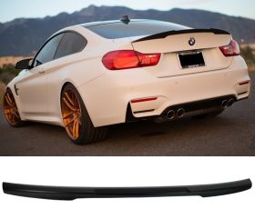 2014-2017 BMW 4-Series F32 M4 Style Unpainted Rear Trunk Spoiler ABS - 9-T-1296