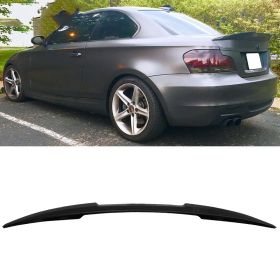 2007-2013 BMW 1-Series E82 M4 Trunk Spoiler Painted #475 Black Sapphire Metallic - 9-T-1511