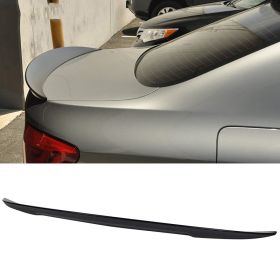 2011-2016 BMW 5-Series F10 Sedan High Kick Trunk Spoiler Painted #A90 Dark Graphite Metallic - 9-T-1552