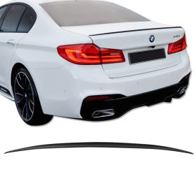 2017-2018 BMW 5-Series G30 Sedan M5 Performance Trunk Spoiler Painted #668 Jet Black - 9-T-1721