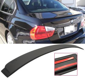 2006-2011 BMW 3-Series E90 Sedan AC-S Style Matte Black Roof Spoiler Wing ABS - ASR-BE90AC-MB
