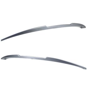 2016-2018 Honda Civic Sedan Ikon Roof Spoiler Painted #NH830M Lunar Silver Metallic - ASR-HC164IK-NH830M