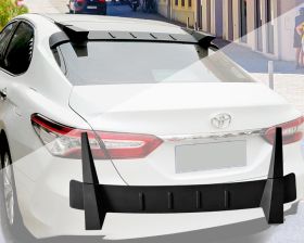 2018-2019 Toyota Camry Roof Spoiler-Matte Black - ASR-TCA18CTR-MBA