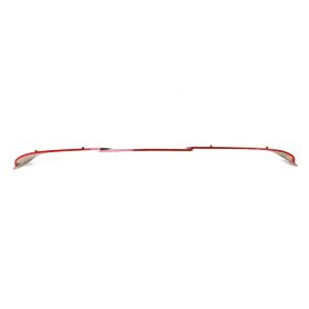 2018-2019 Toyota Camry V2 Style ABS Plastic Roof Spoiler Gloss Black & Red lip - ASR-TCA18IKV2-BKR