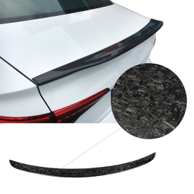 2017-2019 Audi A4 B9 S4 Style Trunk Spoiler Rear Wing Forged Carbon Fiber - AST-AA4B917S4-CFV2