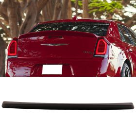 2015-2021 Chrysler 300 SRT Style Trunk Spoiler Matte Black ABS Plastics - AST-C30015SRT-A