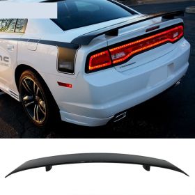2011-2019 Dodge Charger SRT8 ABS Trunk Spoiler Wing Painted Gloss Black - AST-DC11SRT-GBK