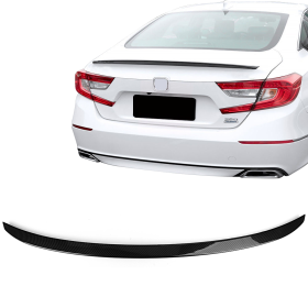 2018 Honda Accord Coupe Trunk Spoiler Wing Carbon Fiber Look - AST-HA184IK-CFL
