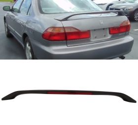 1998-2002 Honda Accord Sedan OE Style LED Trunk Spoiler Unpainted ABS - AST-HA984OELED-A