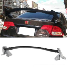 2006-2011 Honda Civic Sedan FD Type-R Trunk Spoiler Painted #700 Alabaster Silver Metallic - AST-HC064CTR-731700