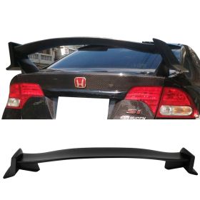 2006-2011 Honda Civic Sedan FD1 FD2 Type-R Unpainted Trunk Spoiler ABS - AST-HC064CTR-A