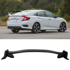 2016-2018 Honda Civic Sedan Type-R Unpainted Trunk Spoiler ABS - AST-HC164CTR-A