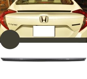 2016-2018 Honda Civic Sedan OE Painted Trunk Spoiler #B607M Cosmic Blue Metallic - AST-HC164OE-B607M